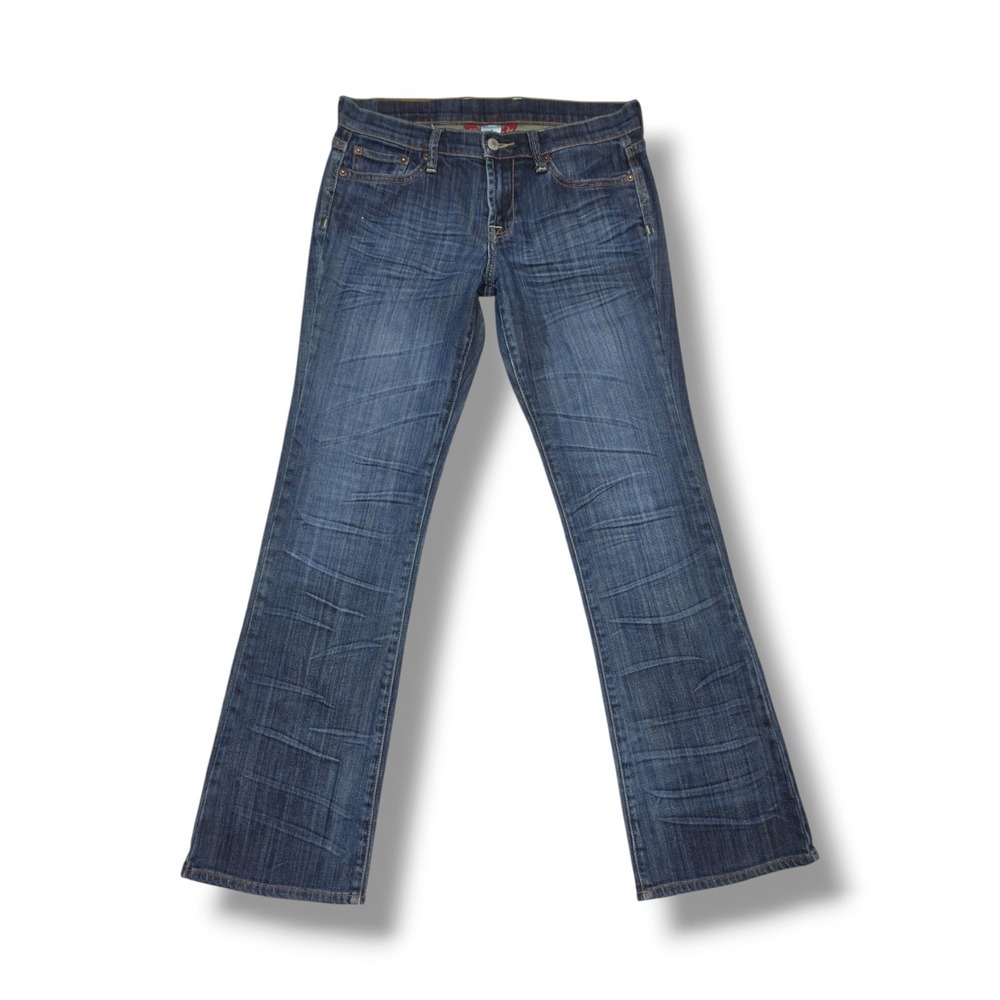 Lucky Brand Crown Sweet n Low Blue Denim Jeans Women's 4/27 Regular Inseam